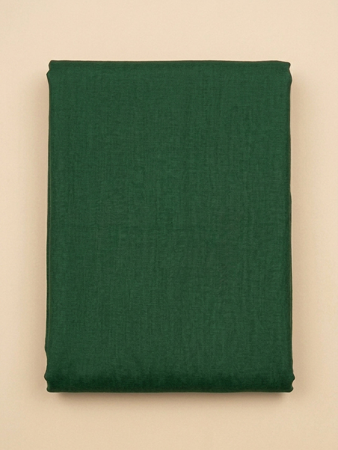 Bottle Green Embroidered Chanderi Unstitched Suit &amp; Pant With Chanderi Dupatta