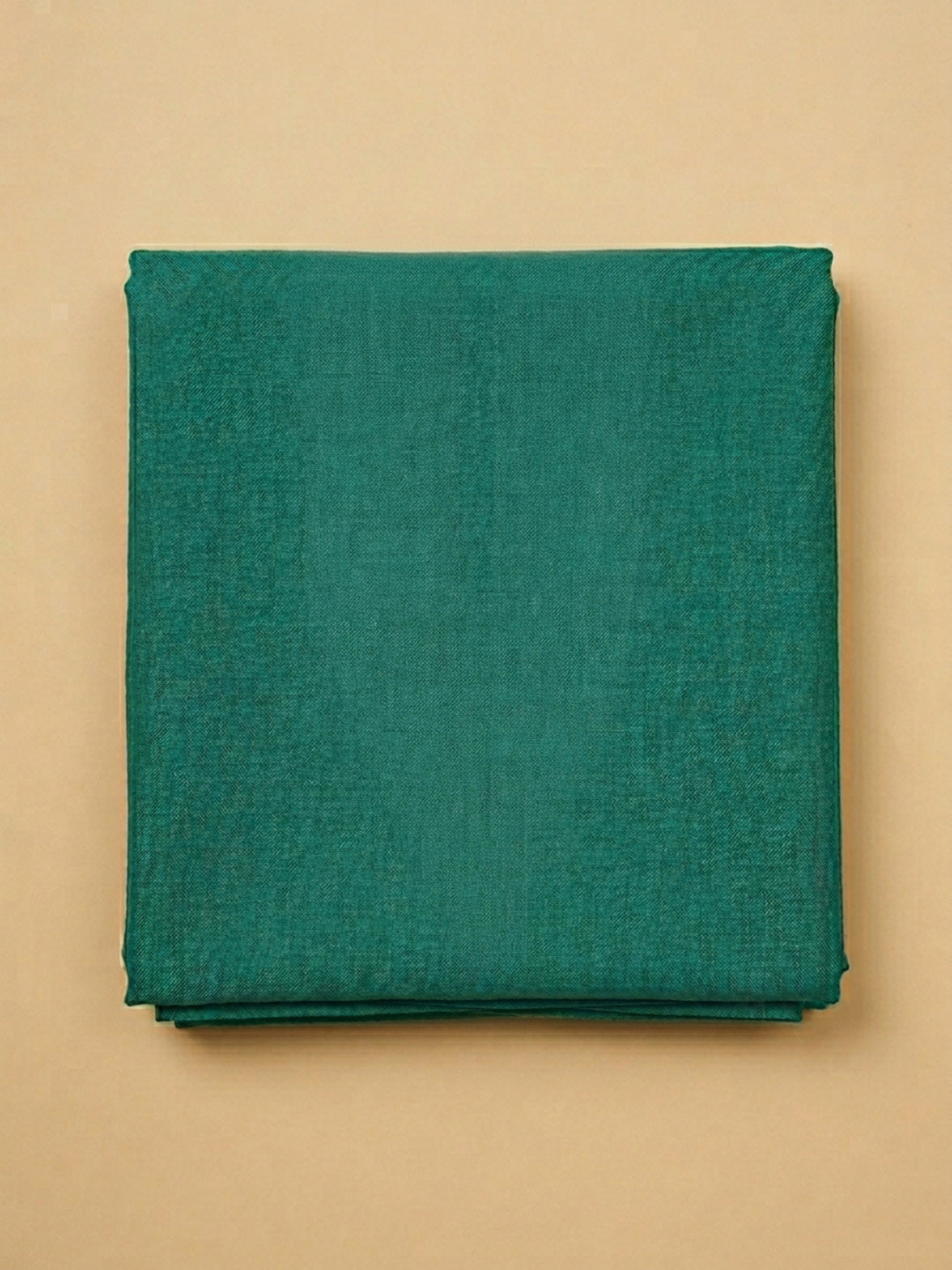 Green Embroidery Chanderi Unstitched Dress Material