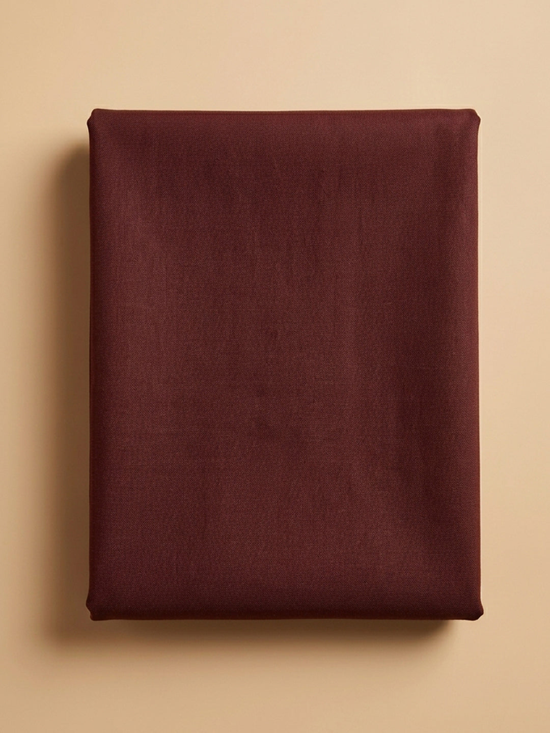 Maroon Embroidered Chanderi Unstitched Suit &amp; Pant With Chanderi Dupatta
