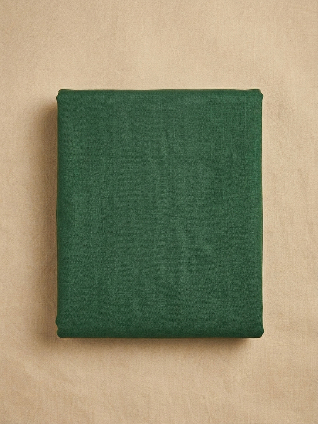 Green Printed Chanderi Unstitched Dress Material
