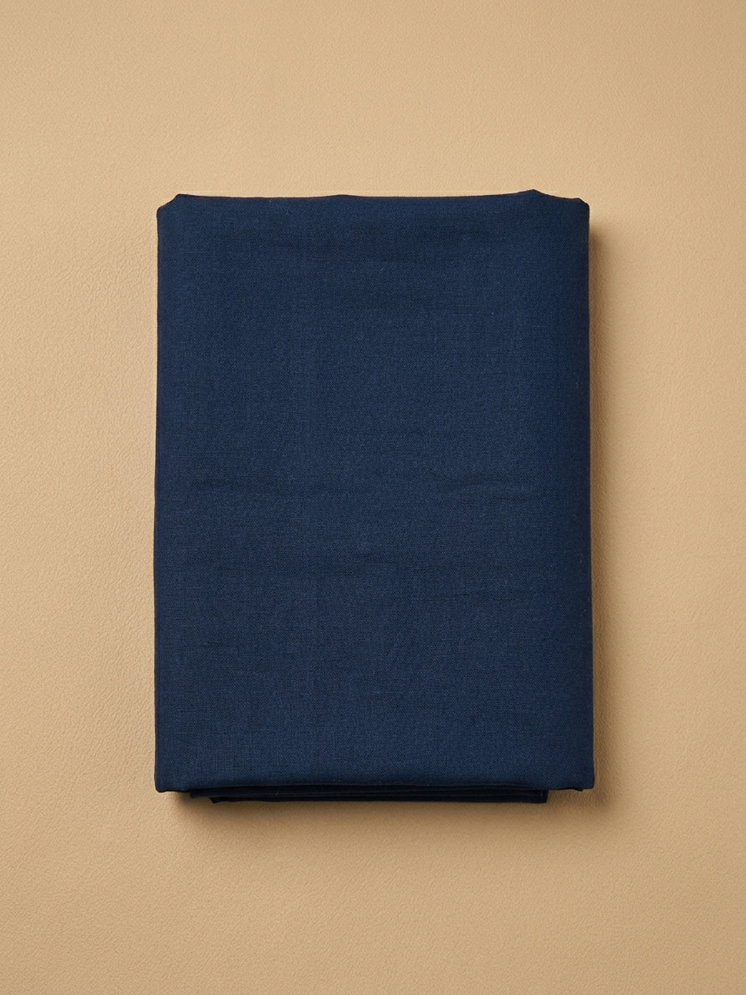 Blue Embroidery Chanderi Unstitched Dress Material