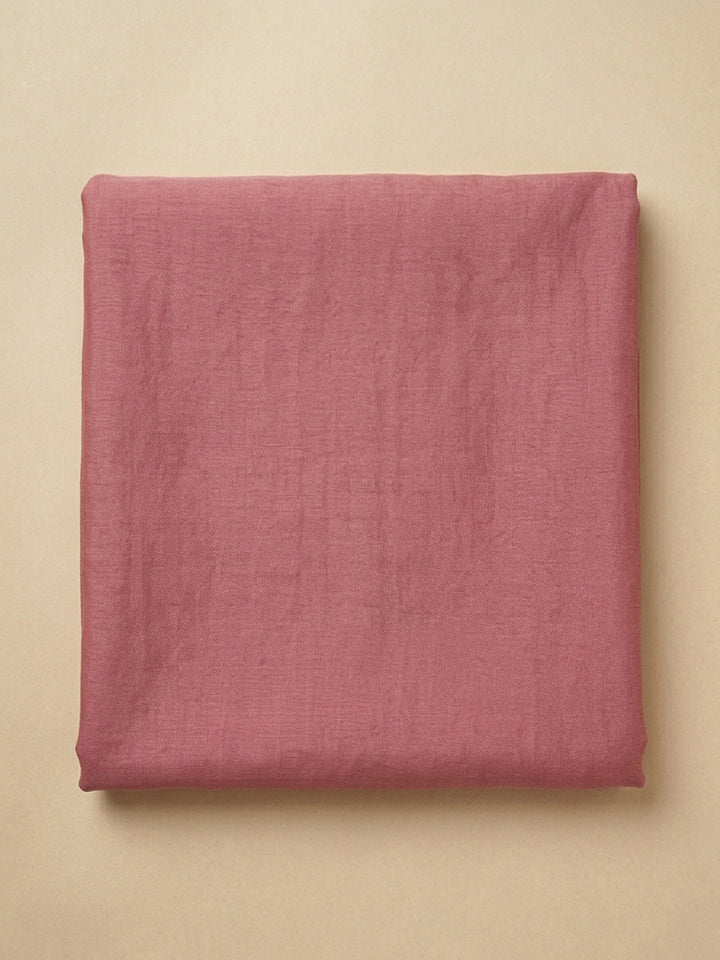Pink Embroidery Chanderi Unstitched Dress Material