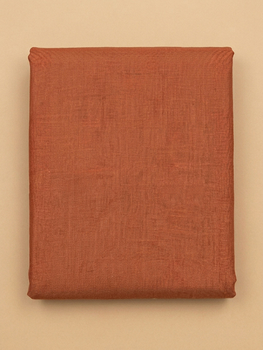 Rust Embroidery Chanderi Unstitched Dress Material