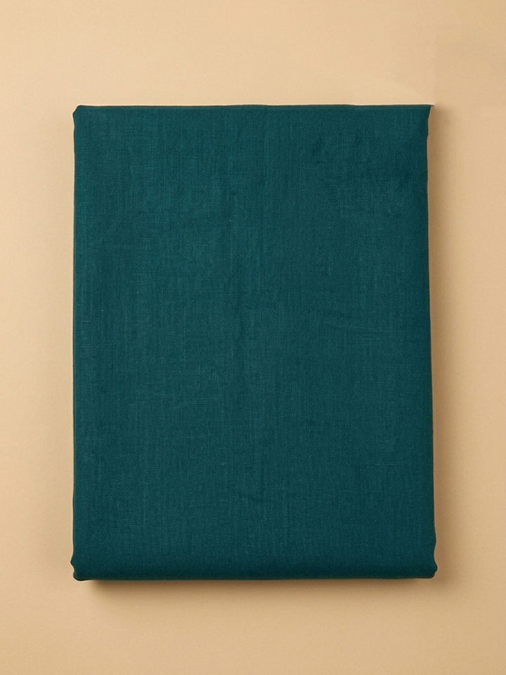 Green Embroidery Cotton Blend Unstitched Dress Material