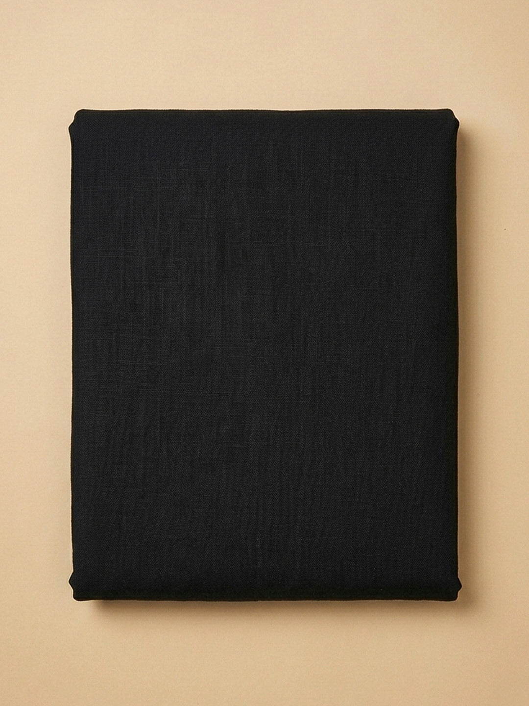Black Yoke Embroidery Chanderi Unstitched Dress Material