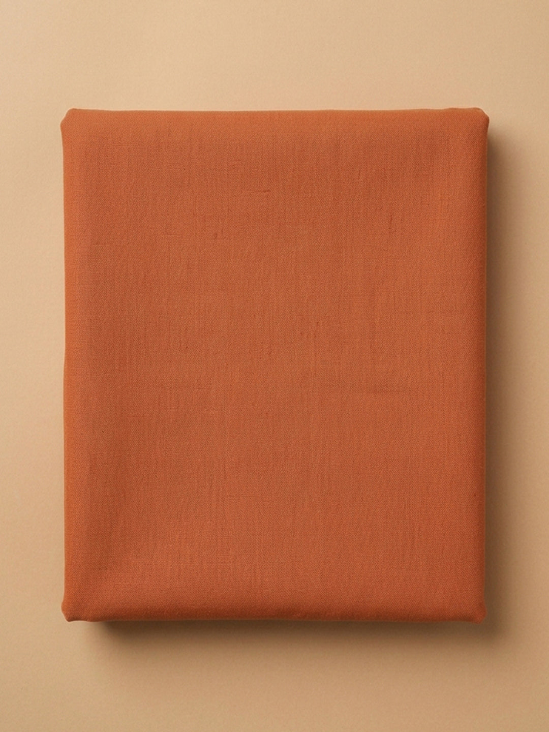 Rust  Cotton Unstitched Dress Material
