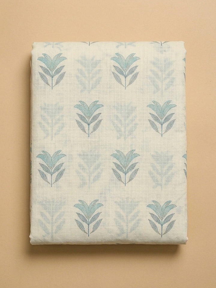 Firozee Embroidery Cotton Blend Unstitched Dress Material