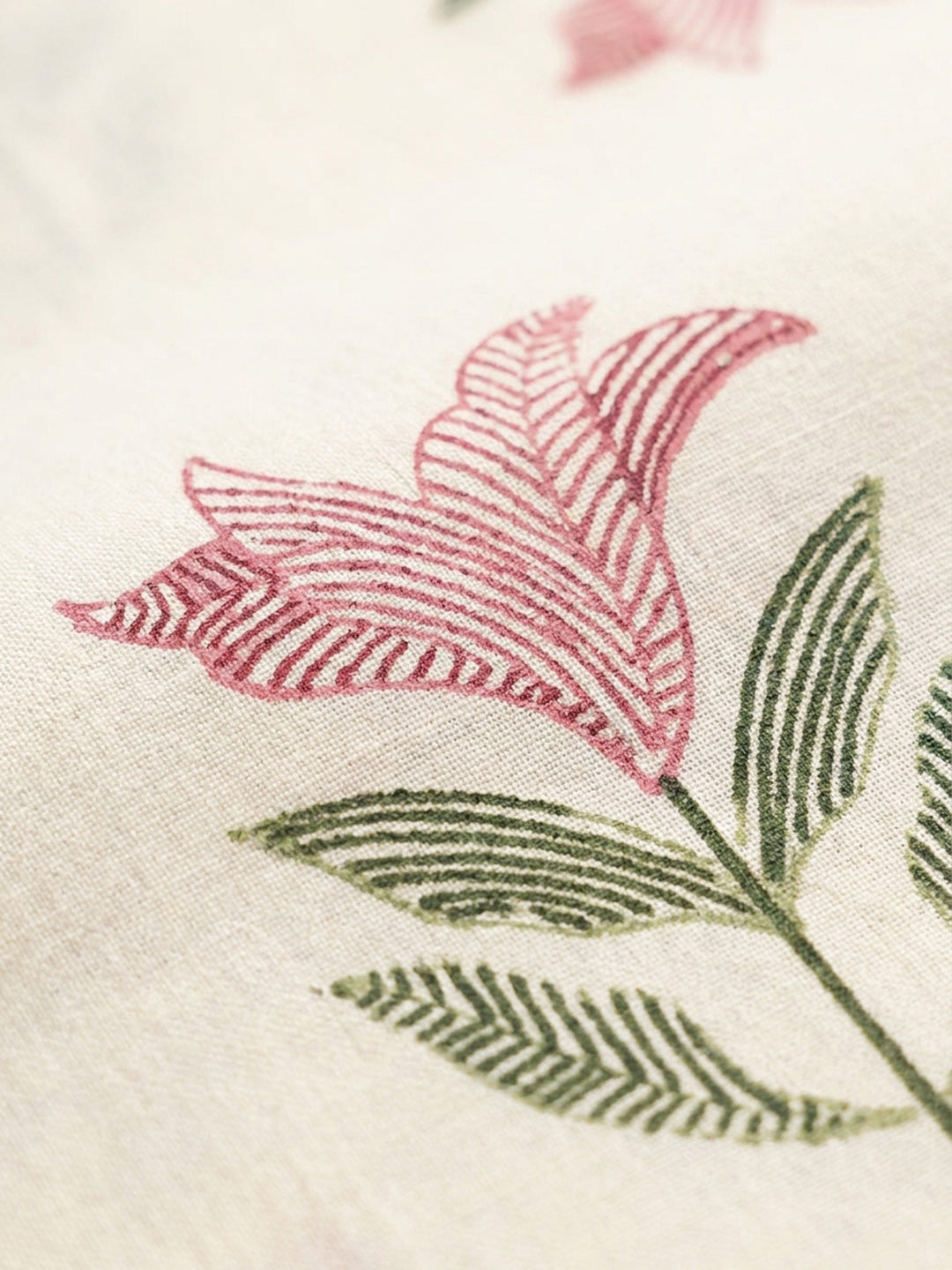 Pink Embroidery Cotton Blend Unstitched Dress Material