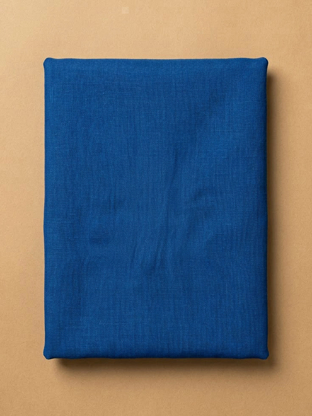 Blue Chanderi Printed Unstitched Dress Material