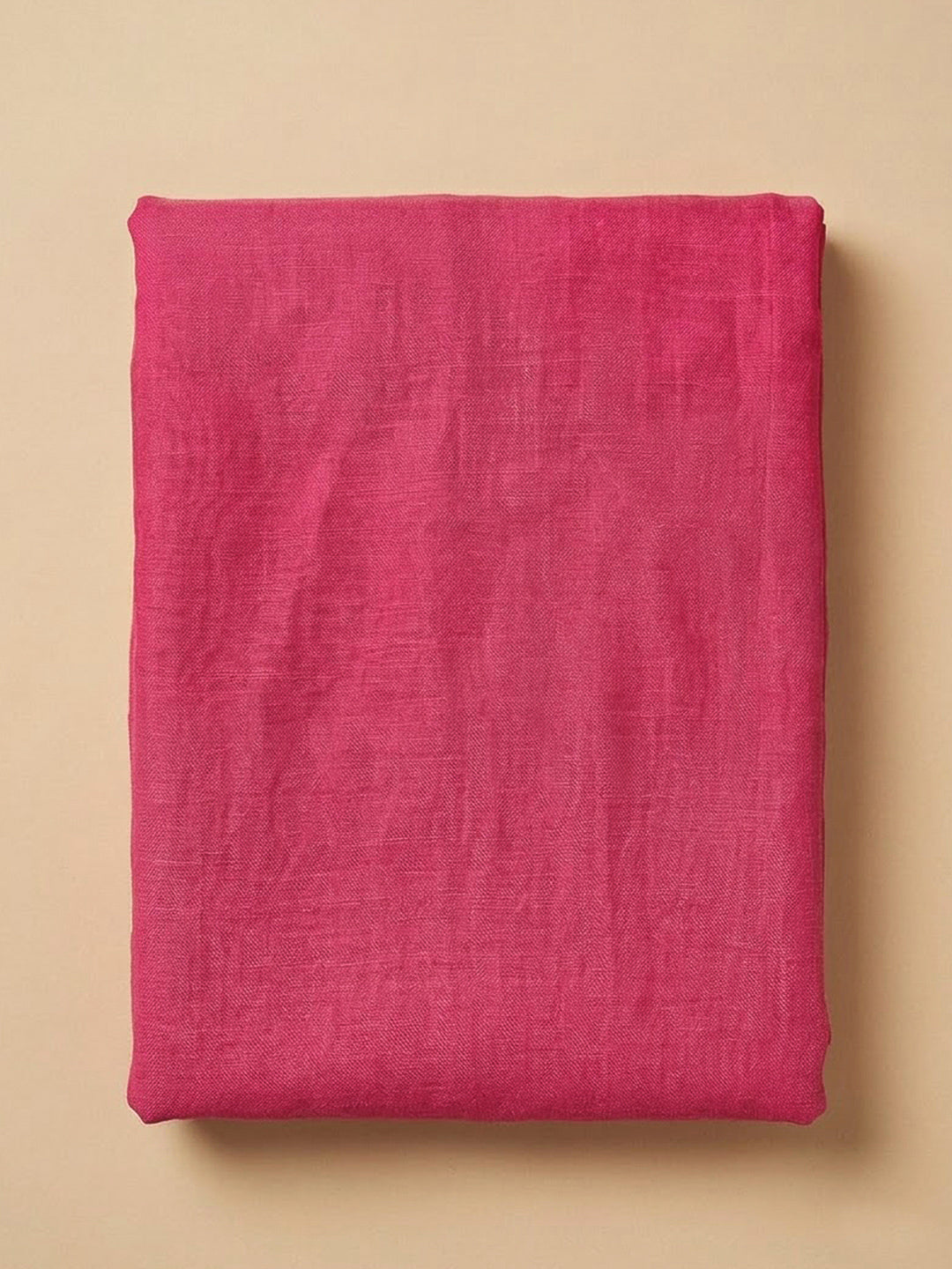 Pink Chanderi Printed Unstitched Dress Material