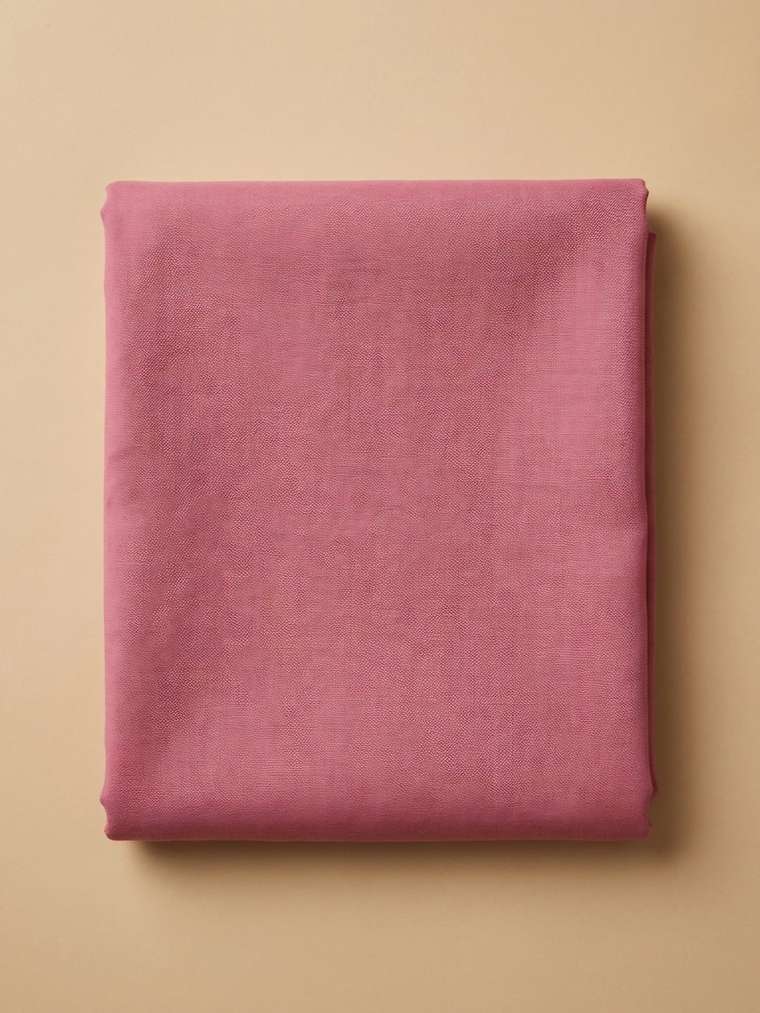 Onion Pink Embroidered Chanderi Unstitched Suit &amp; Pant With Chanderi Dupatta