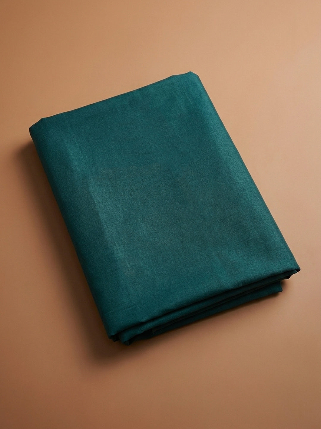 Green  Cotton Unstitched Dress Material
