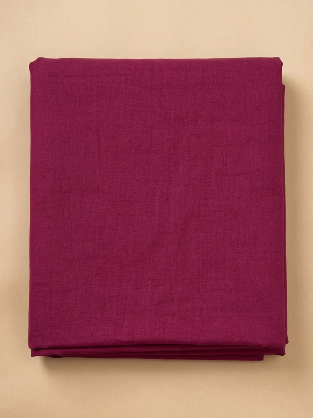 Hot Pink  Cotton Unstitched Dress Material