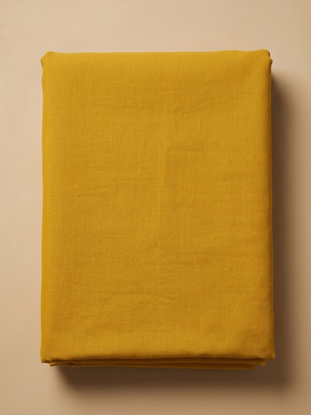 Mustard  Cotton Unstitched Dress Material