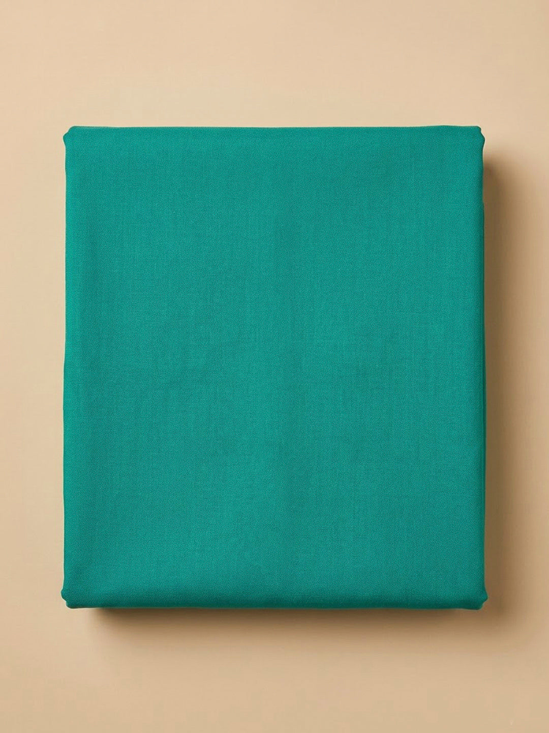 Rama Green Cotton Blend Printed Unstitched Dress Material