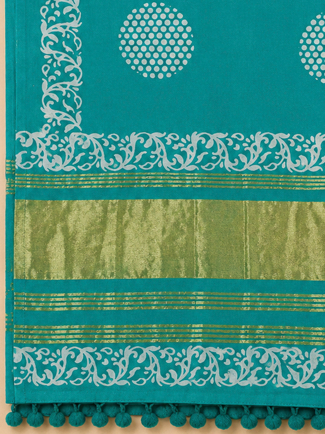 Firozee Cotton Blend Printed Unstitched Dress Material