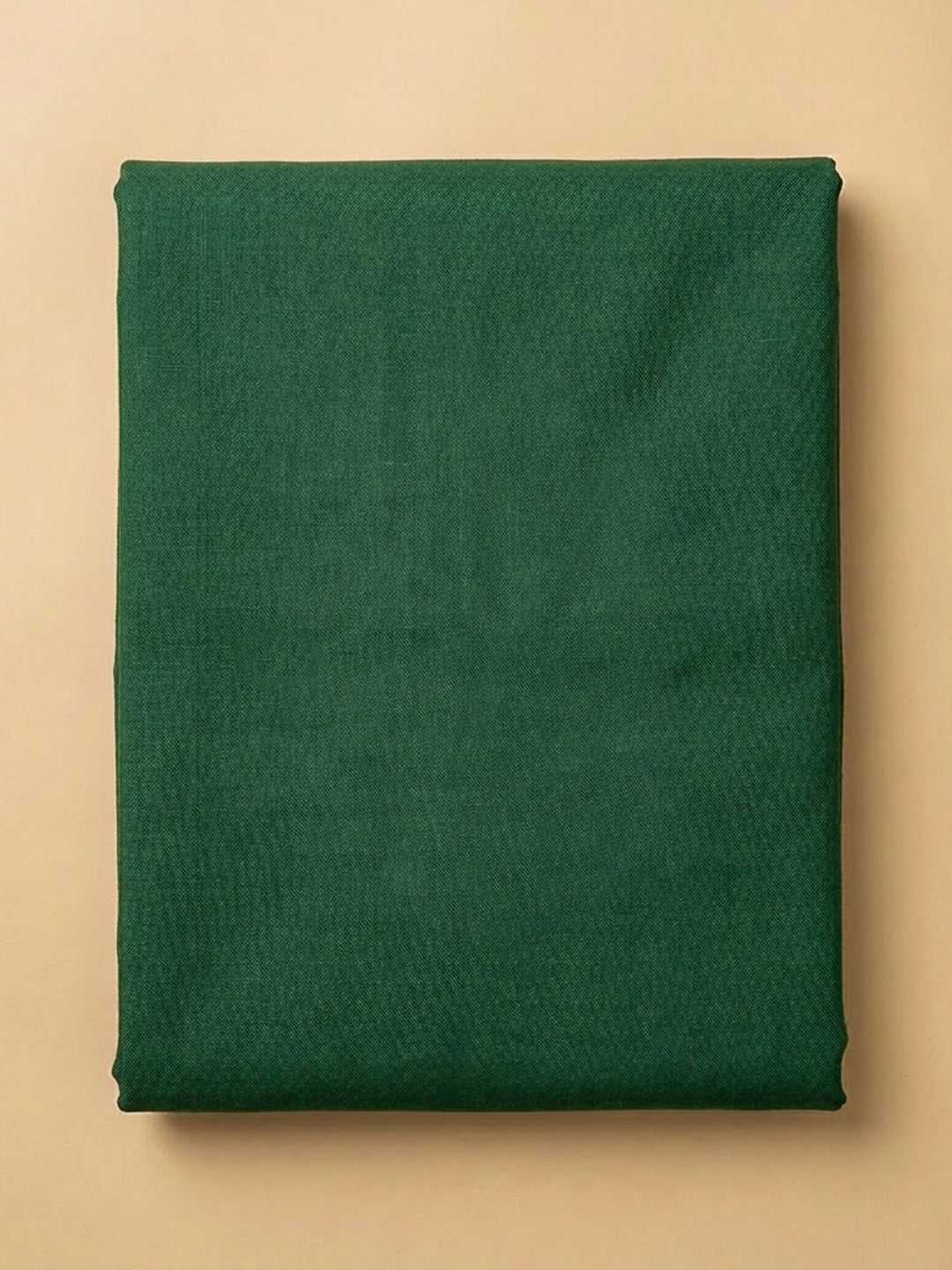 Green Chanderi Printed Unstitched Dress Material