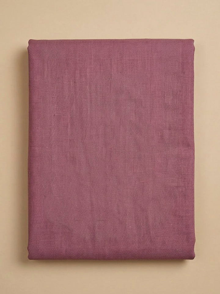 Lavender Chanderi Printed Unstitched Dress Material