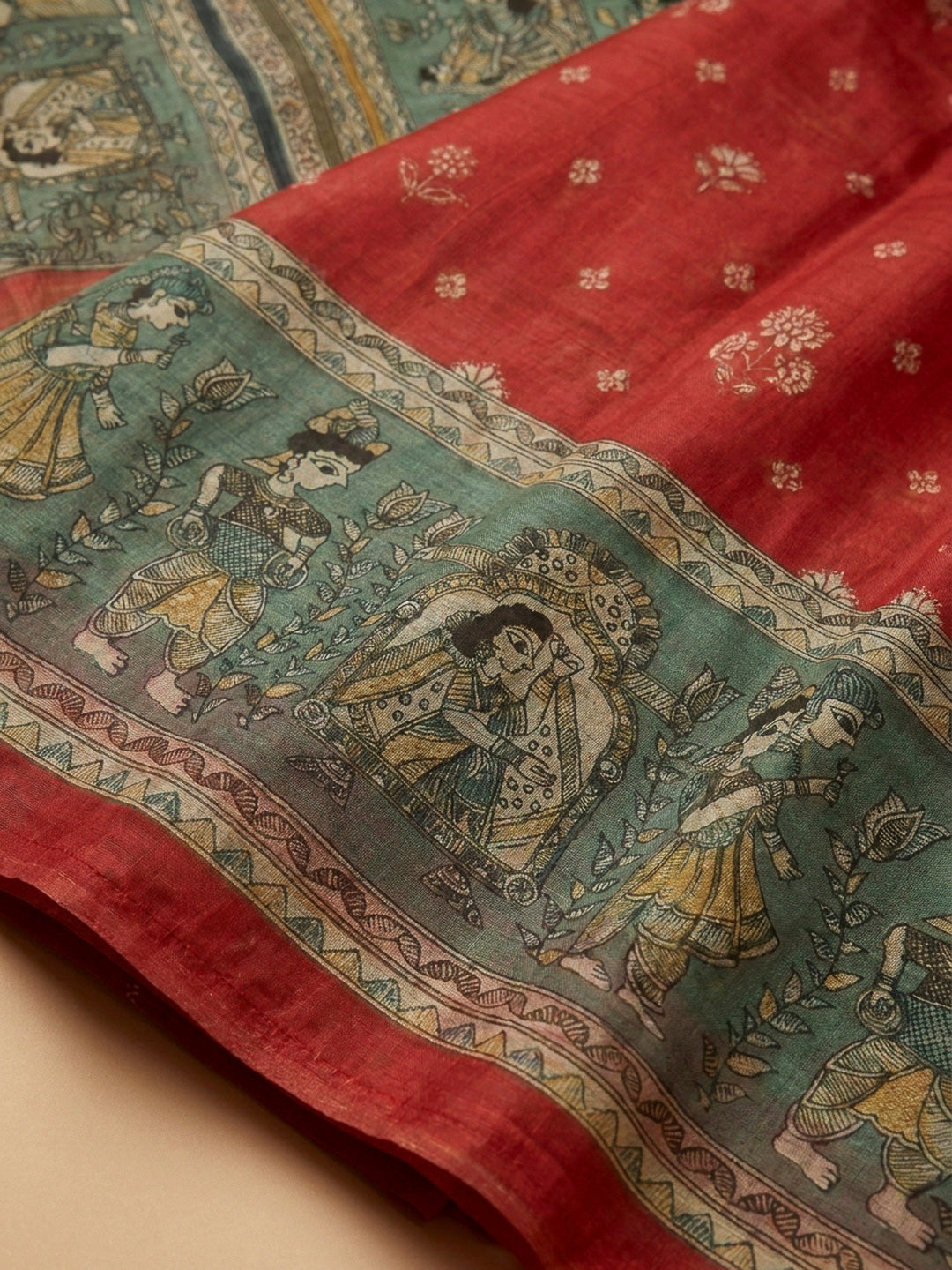 Rani Printed Chanderi Unstitched Dress Material
