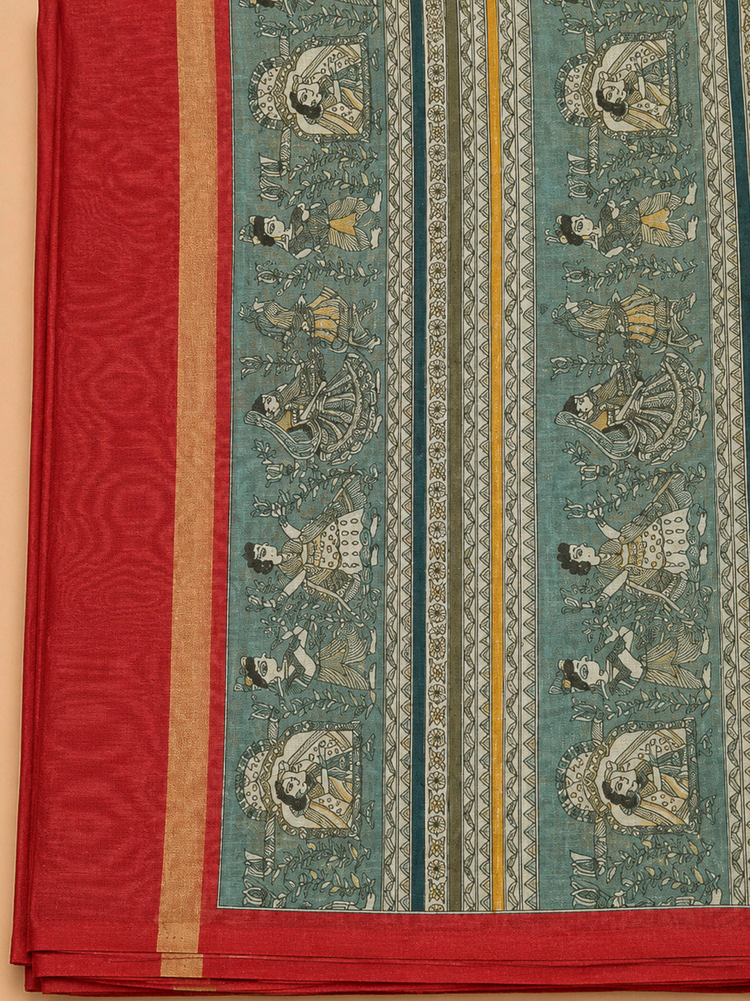 Rani Printed Chanderi Unstitched Dress Material