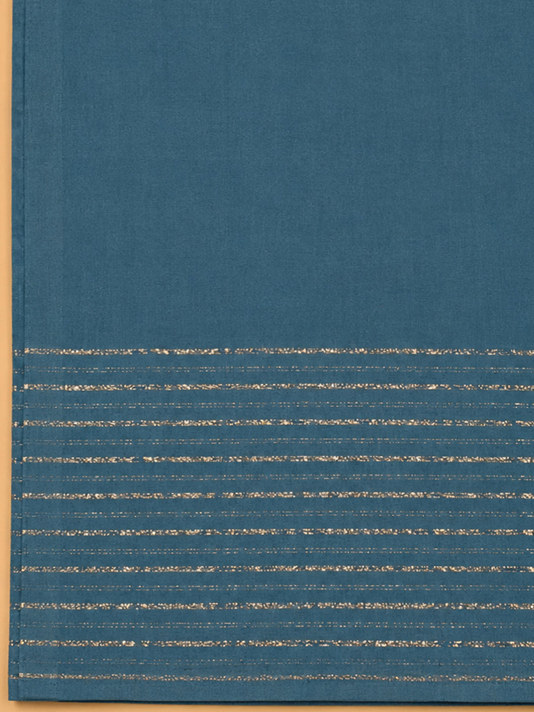 Blue Embroidery Cotton Blend Unstitched Dress Material