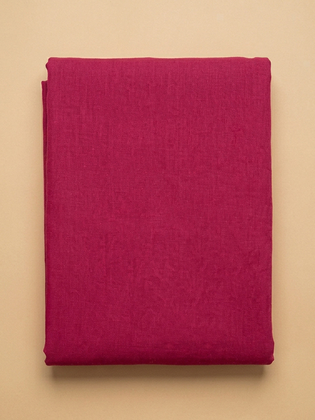 Pink Embroidered Cotton Blend Unstitched Suit &amp; Pant With Cotton Dupatta