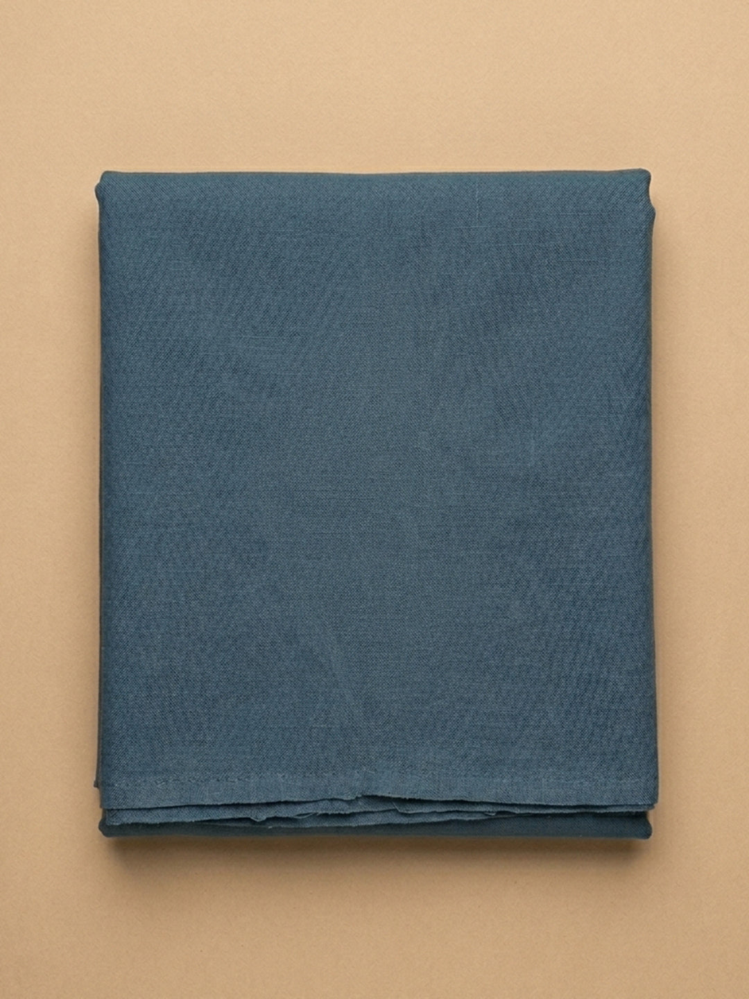 Blue Embroidered Cotton Blend Unstitched Suit &amp; Pant With Cotton Dupatta