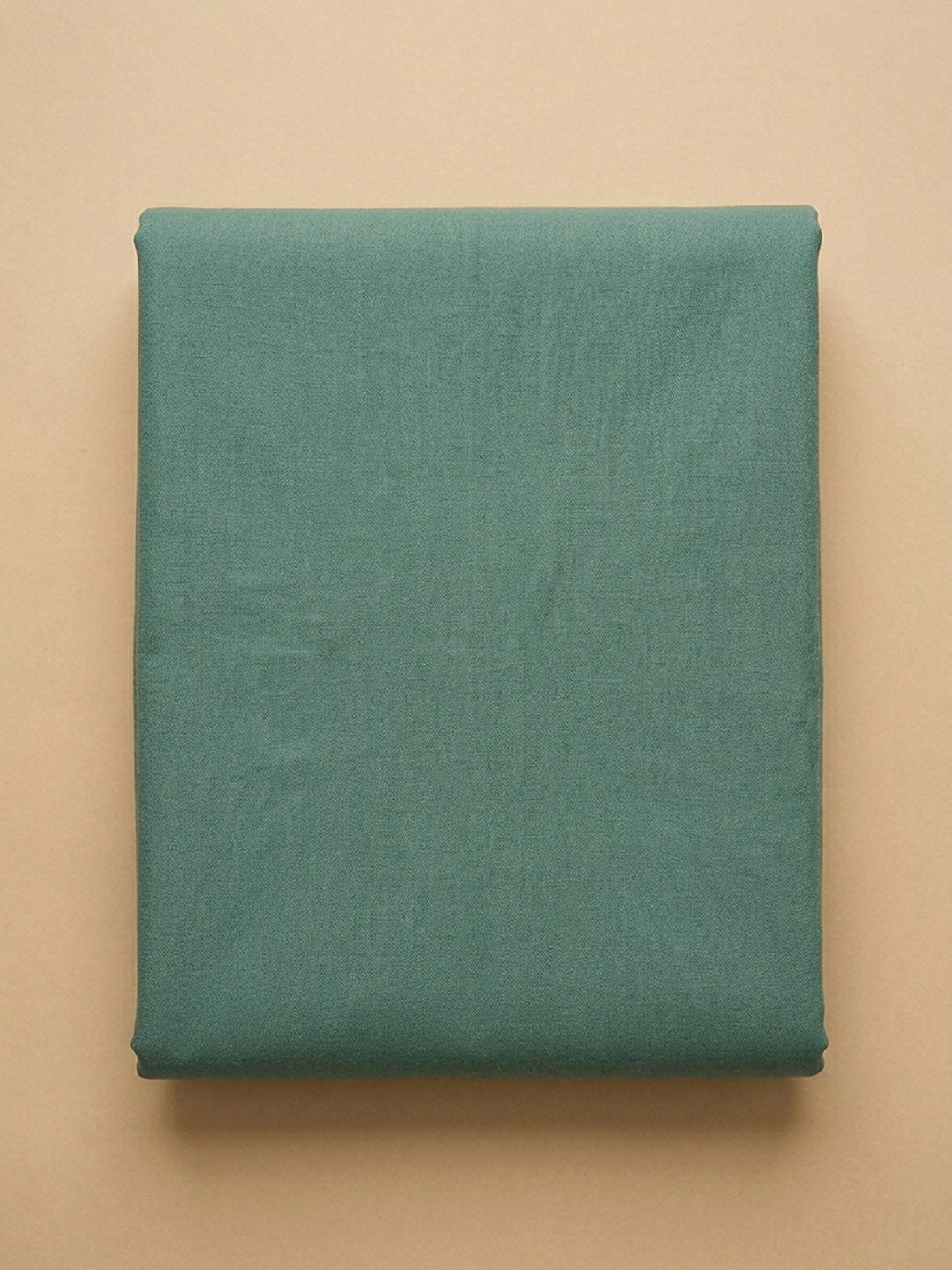 Rama Green Embroidery Cotton Blend Unstitched Dress Material