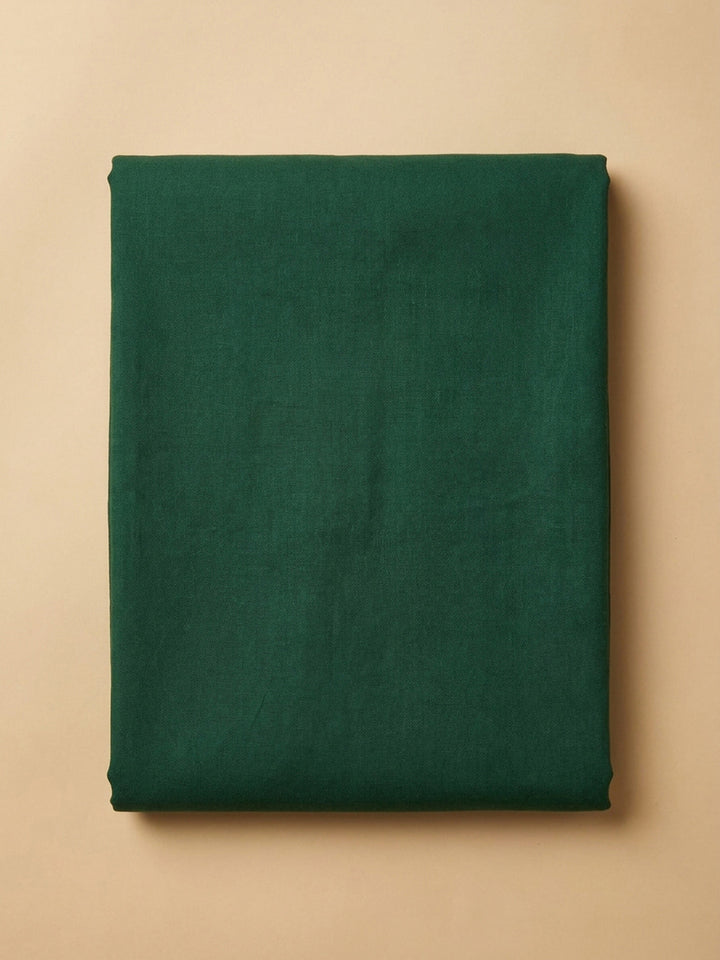 Sea Green Embroidery Cotton Blend Unstitched Dress Material
