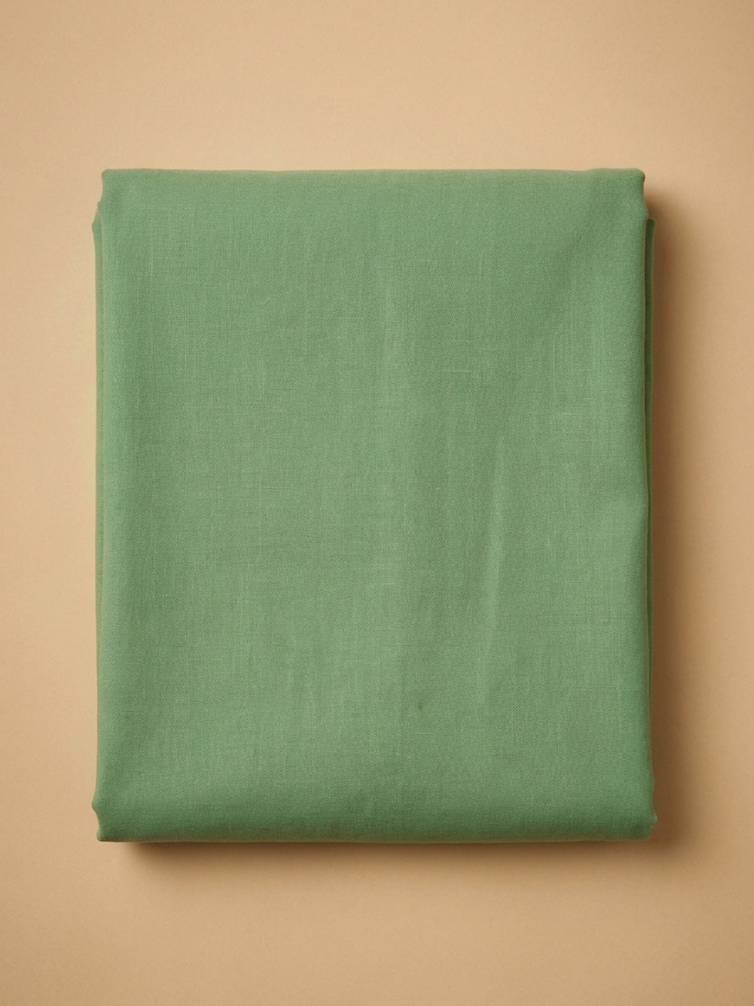 Pista Green Embroidery Cotton Blend Unstitched Dress Material