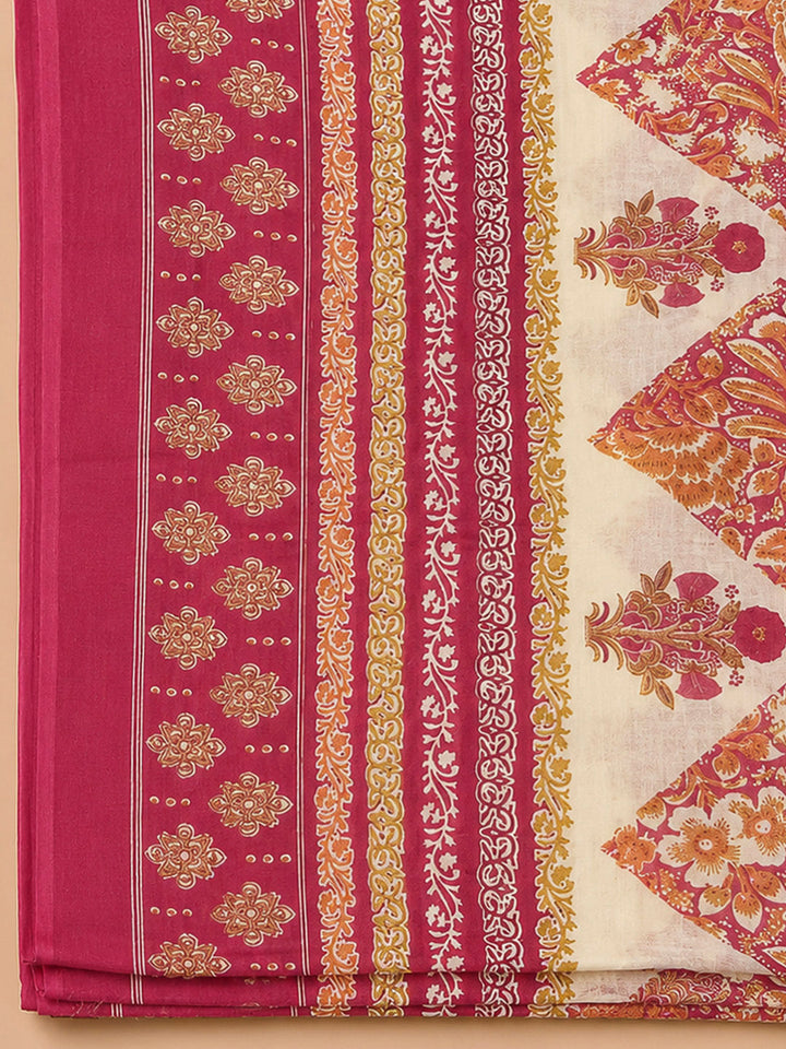 Rani Cotton Blend Embroidered Unstitched Dress Material
