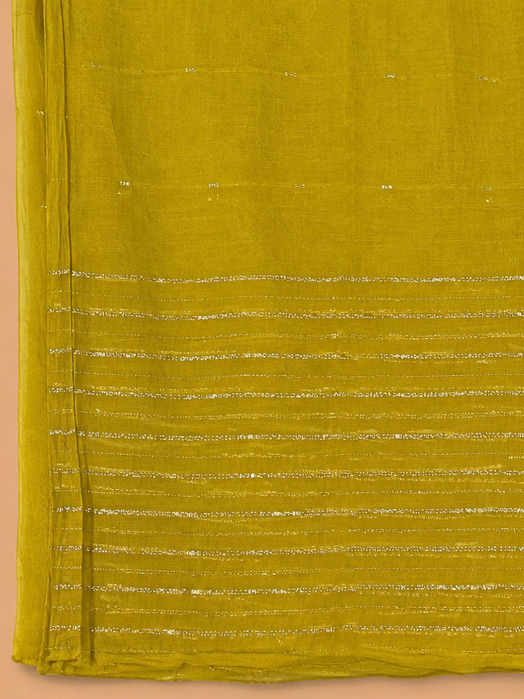 Lemon Cotton Blend Embroidered Unstitched Dress Material