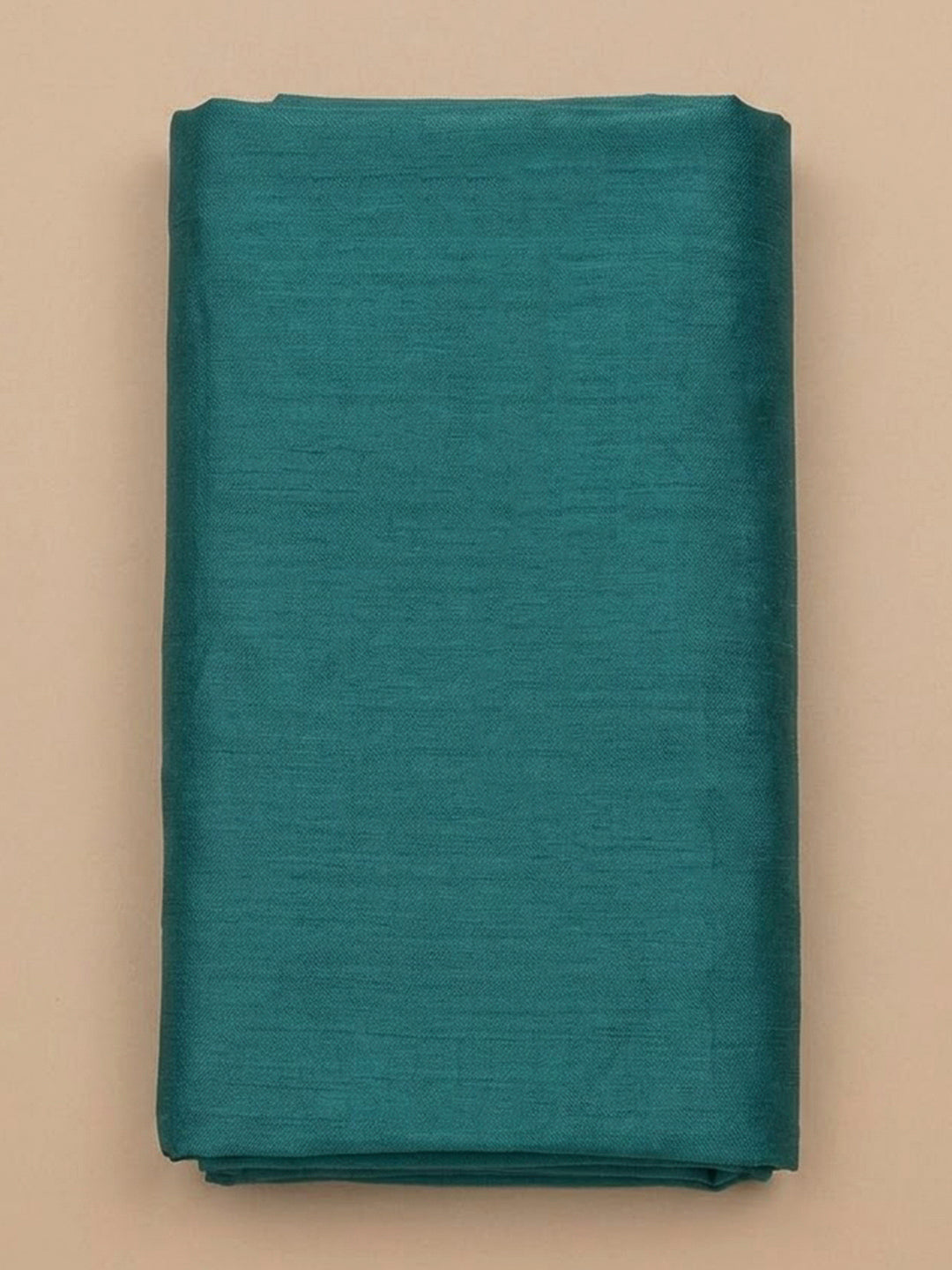 Rama Green Cotton Blend Embroidered Unstitched Dress Material