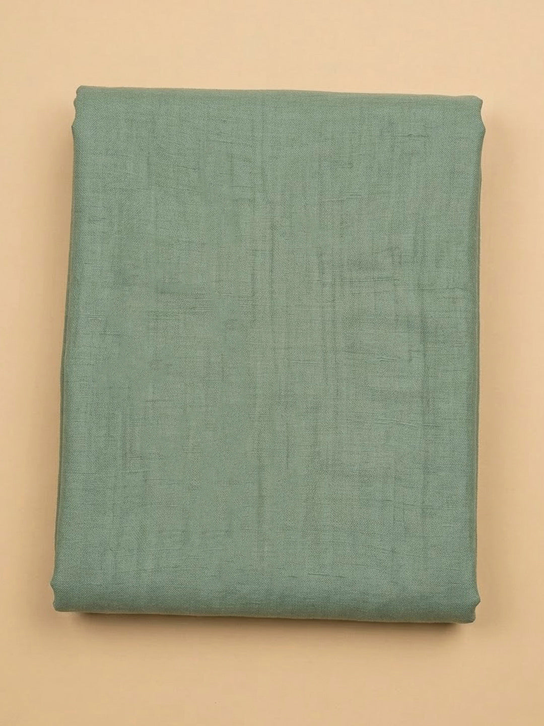 Aqua Green Cotton Blend Embroidered Unstitched Dress Material