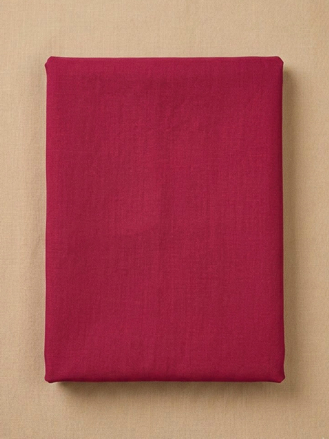 Hot Pink Cotton Blend Embroidered Unstitched Dress Material