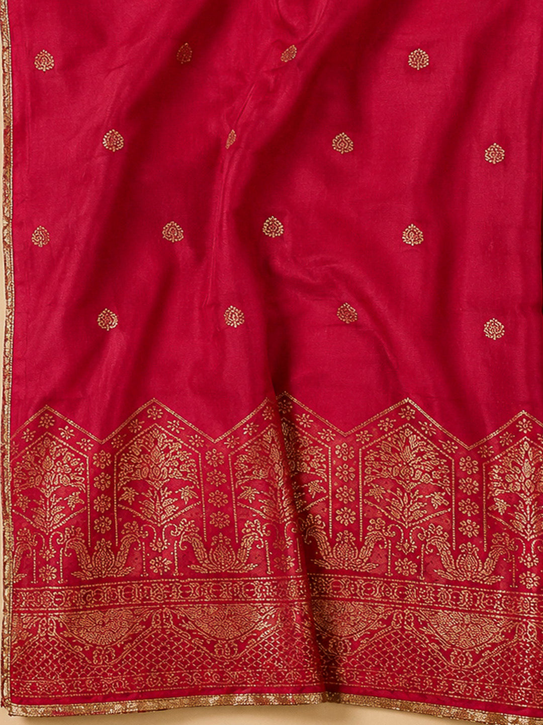 Rani Cotton Blend Embroidered Unstitched Dress Material