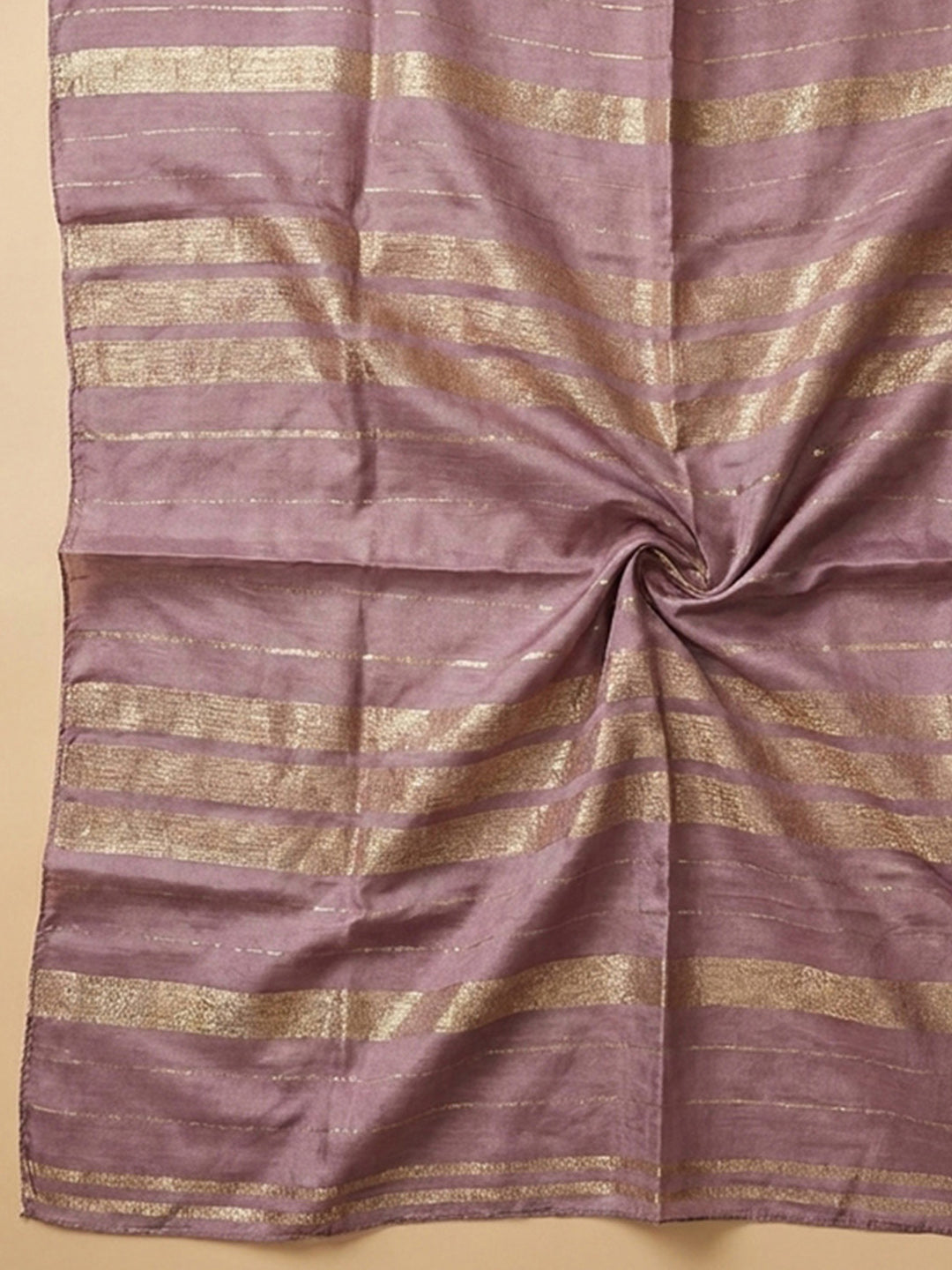 Purple Embroidery Chanderi Unstitched Dress Material