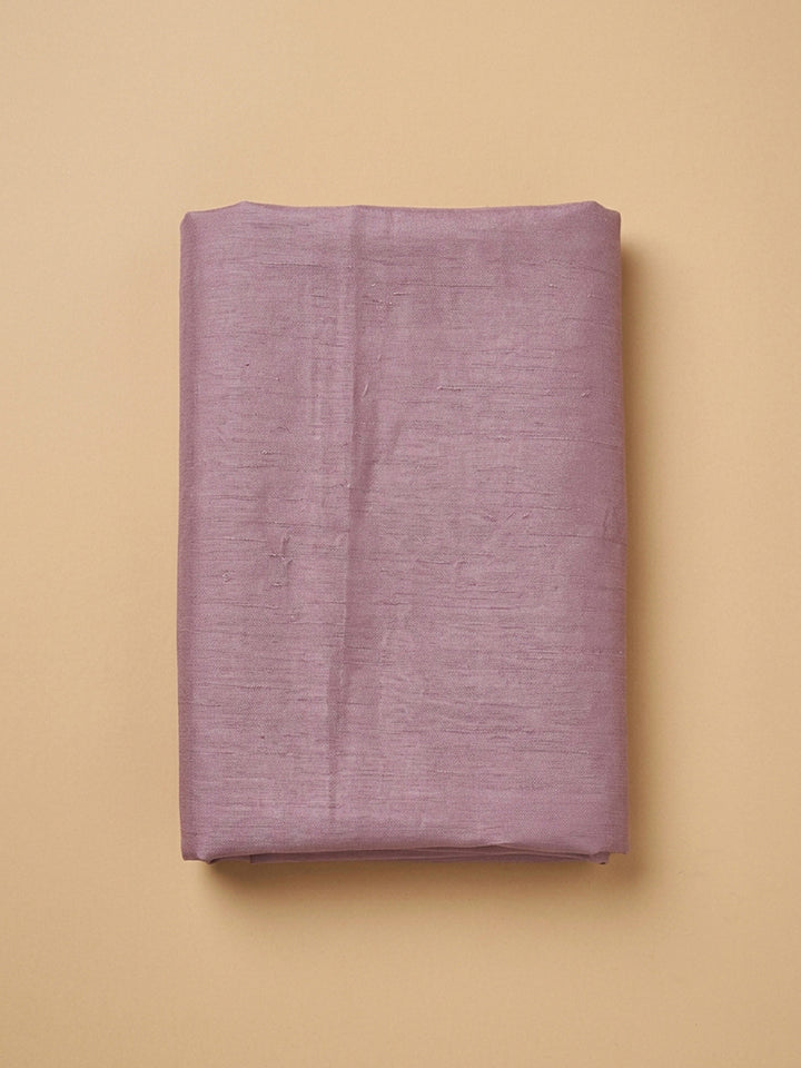 Purple Embroidery Chanderi Unstitched Dress Material