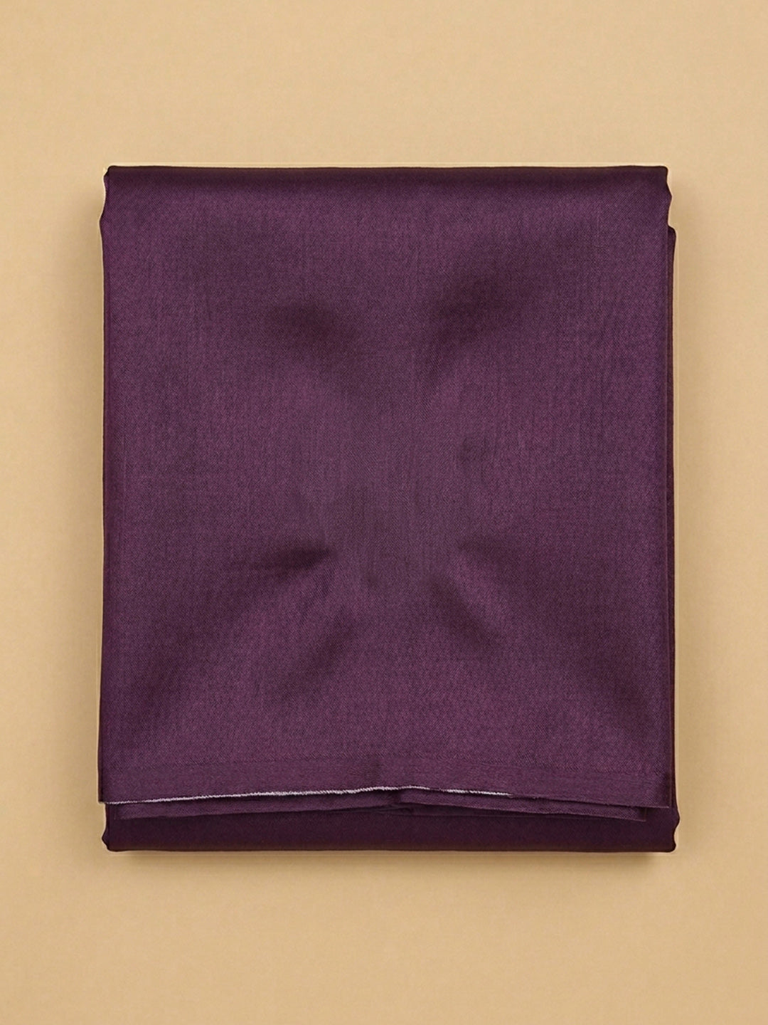 Purple Embroidery Chanderi Unstitched Dress Material