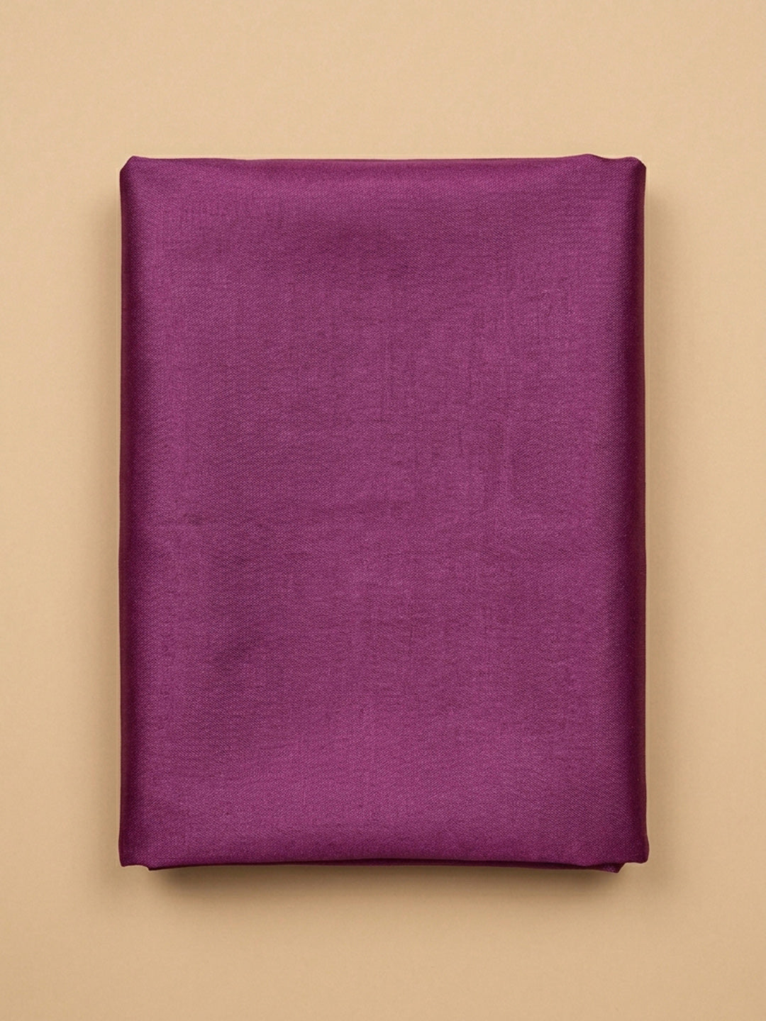 Purple Embroidery Chanderi Unstitched Dress Material