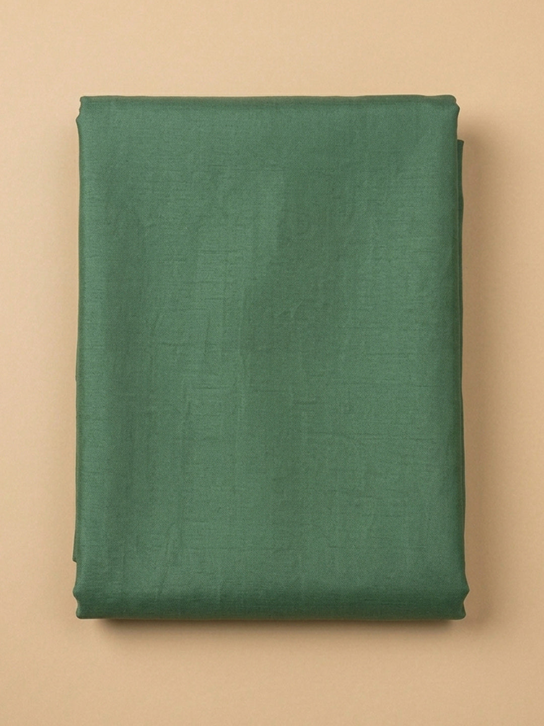 Aqua Green Embroidered Chanderi Unstitched Suit &amp; Pant With Chiffon Dupatta
