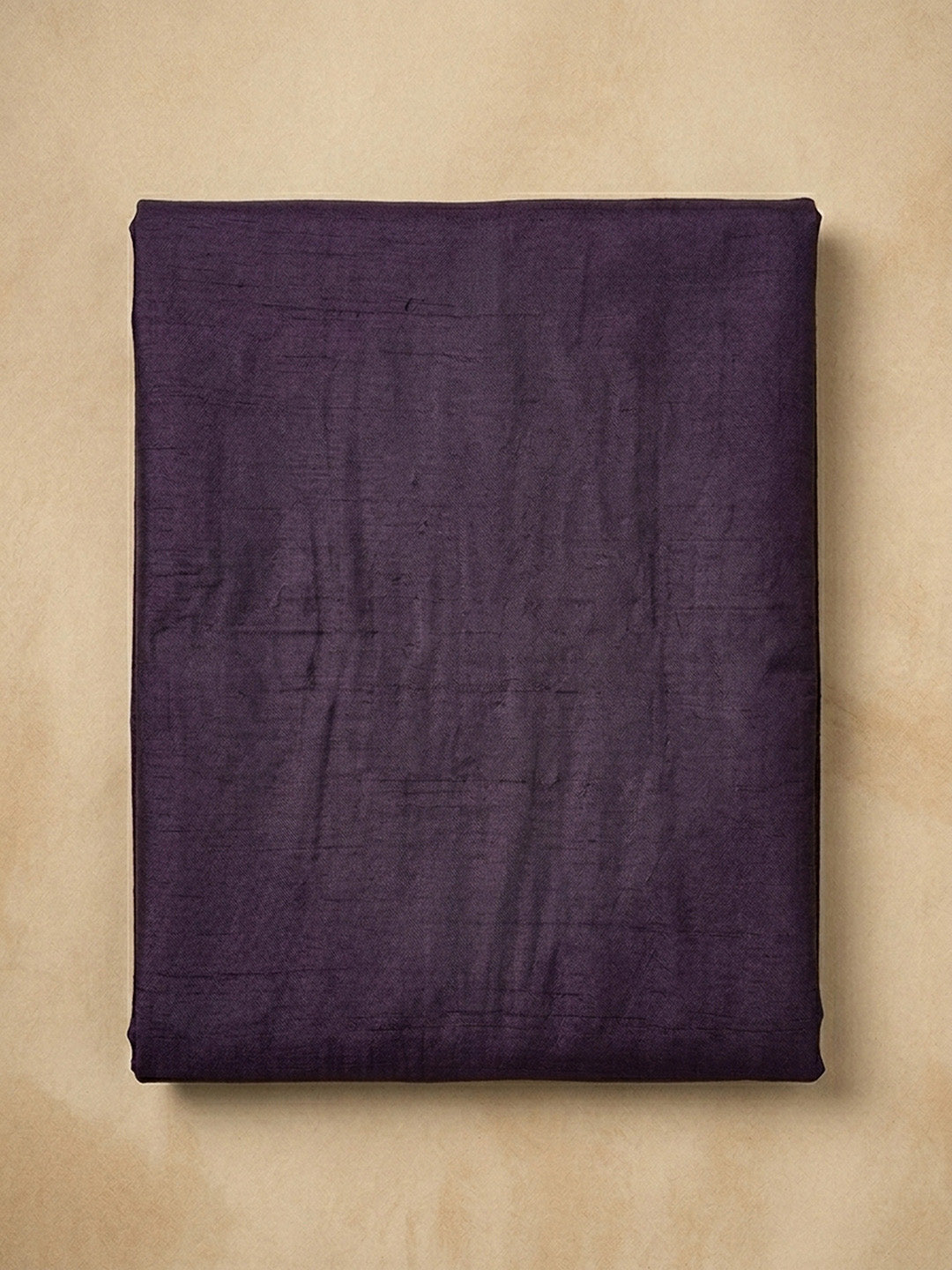 Purple Embroidery Cotton Blend Unstitched Dress Material