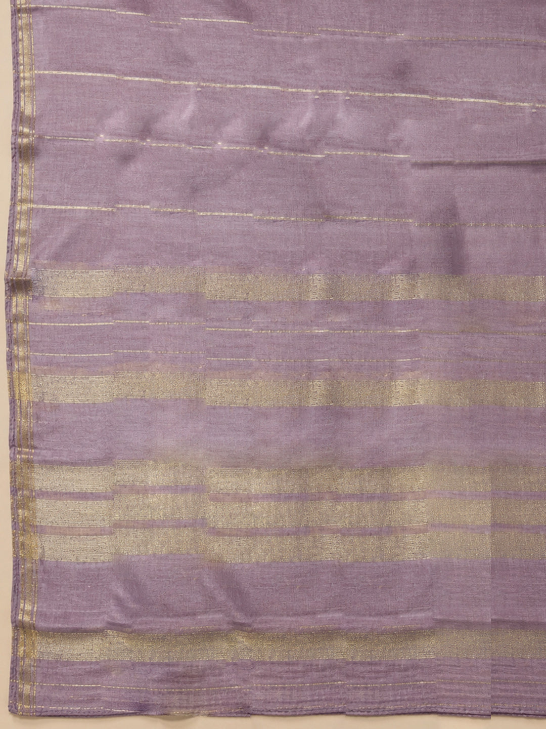 Lavender Embroidery Chanderi Unstitched Dress Material