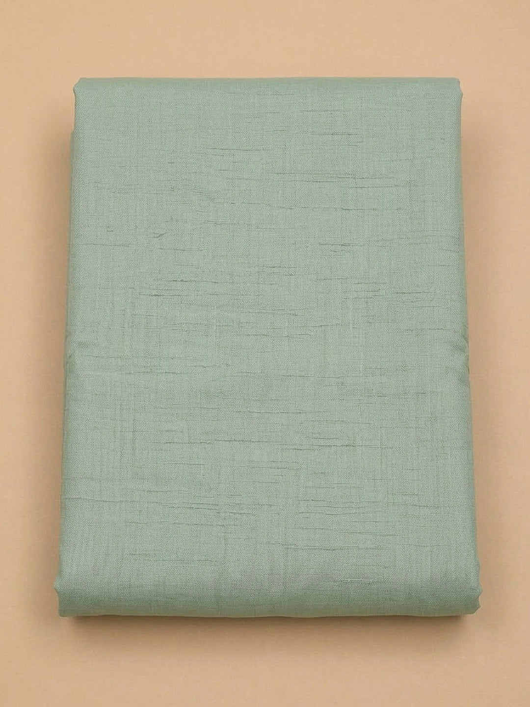 Aqua Chanderi Embroidered Unstitched Dress Material