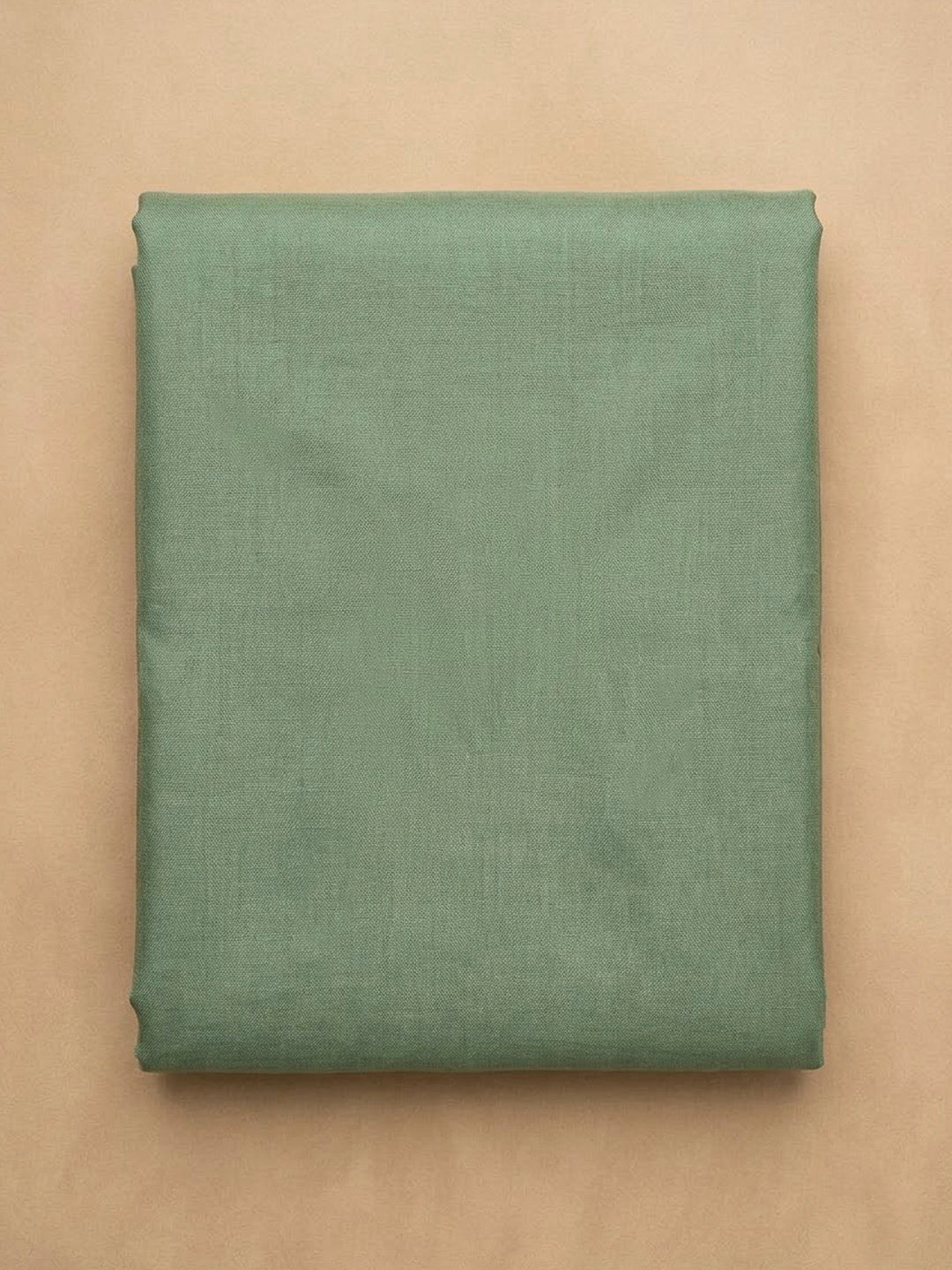 Aqua Green Chanderi Embroidered Unstitched Dress Material
