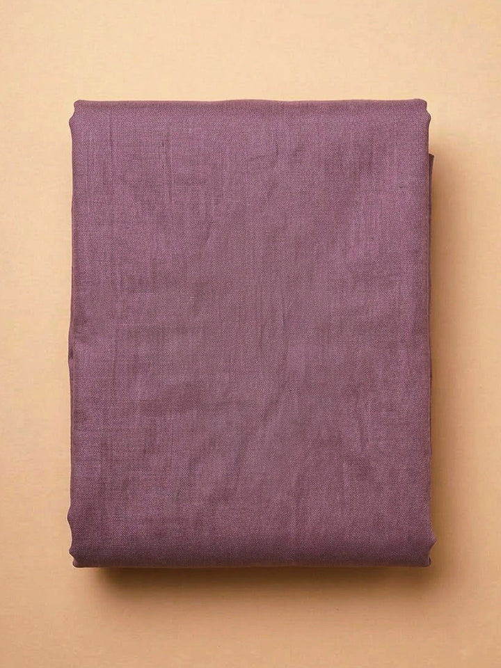Lavender Chanderi Embroidered Unstitched Dress Material