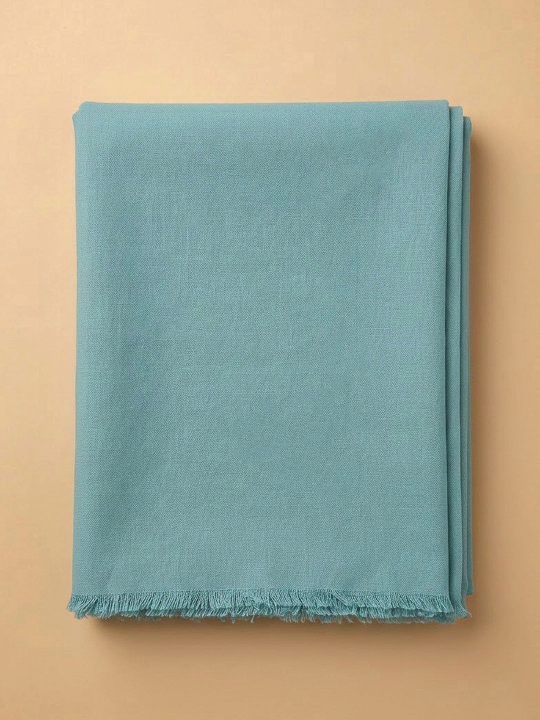 Sky Blue Chanderi Embroidered Unstitched Dress Material