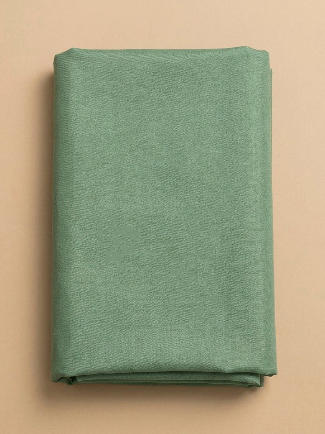 Aqua Green Chanderi Embroidered Unstitched Dress Material
