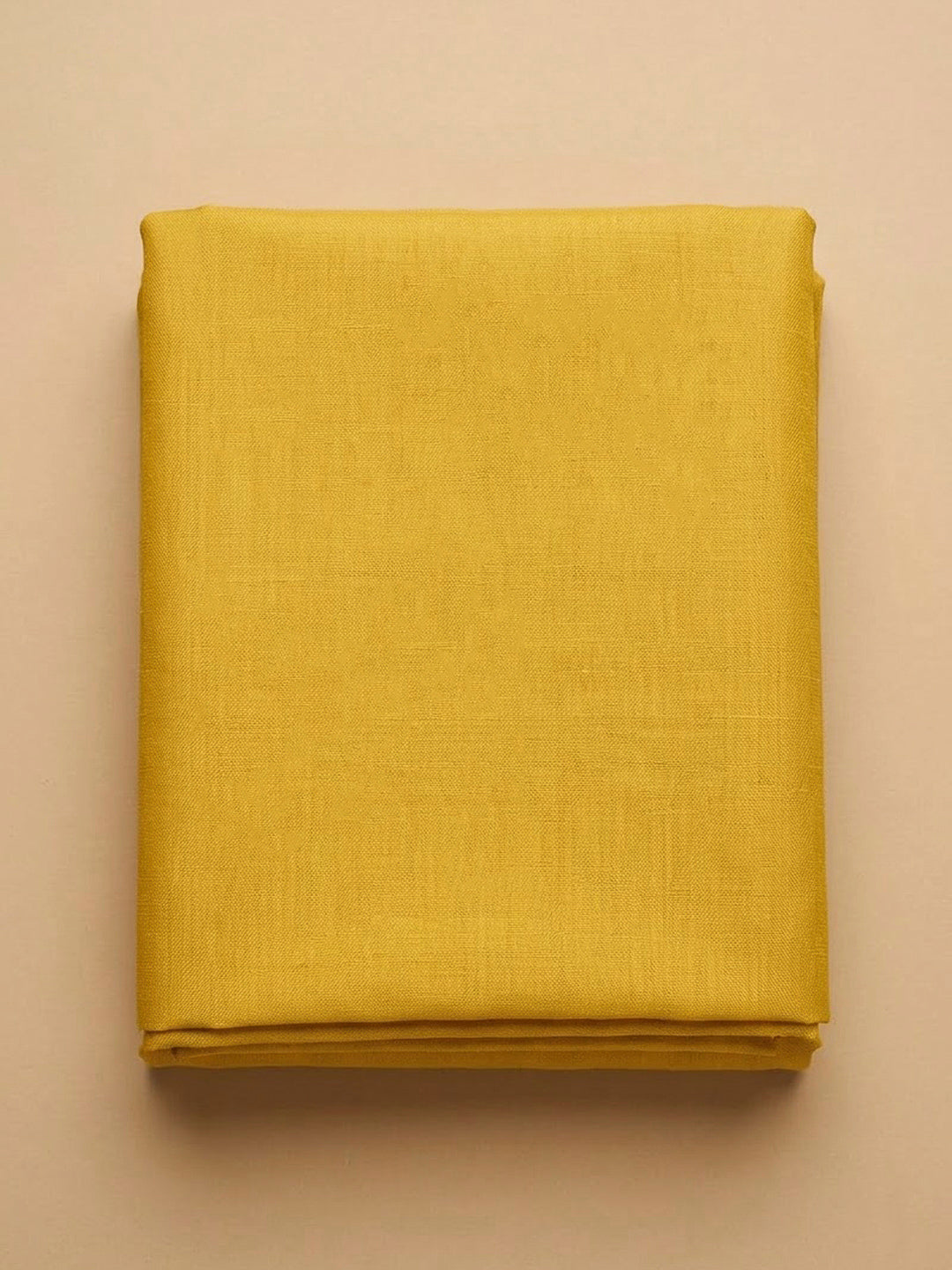 Yellow Chanderi Embroidered Unstitched Dress Material