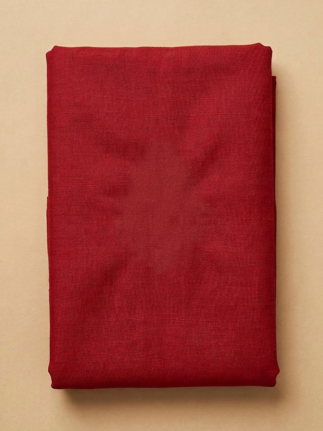 Maroon Chanderi Embroidered Unstitched Dress Material